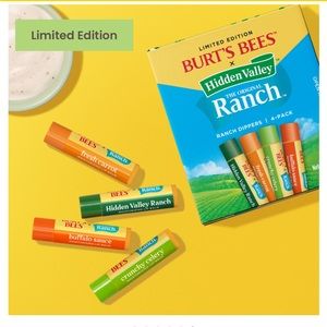 Burt’s Bees Hidden Valley Ranch limited edition 4 lip balm box set